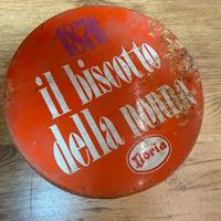 Barattolo in latta Doria anni 70