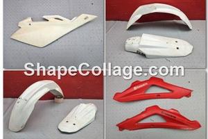 KIT PLASTICHE HUSQVARNA WR 300 2T CR 250 2009 2013