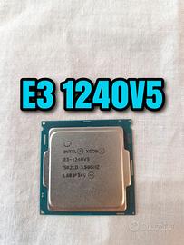 Intel xeon e3 1240 v5