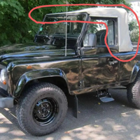 Soft top land rover 90 110 Truck cab stayfast