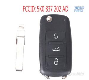 CHIAVE COMPLETA VOLKSWAGEN VW SEAT SKODA VARI MODE