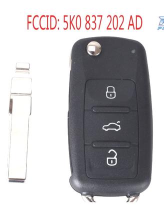 CHIAVE COMPLETA VOLKSWAGEN VW SEAT SKODA VARI MODE
