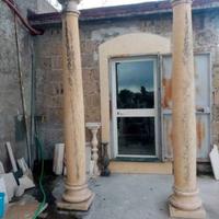 Imponenti Colonne in Marmo Giallo Egiziano