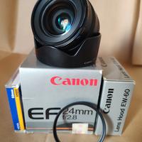 Obiettivo Canon Lens EF 24mm f/2.8 - "COME NUOVO"