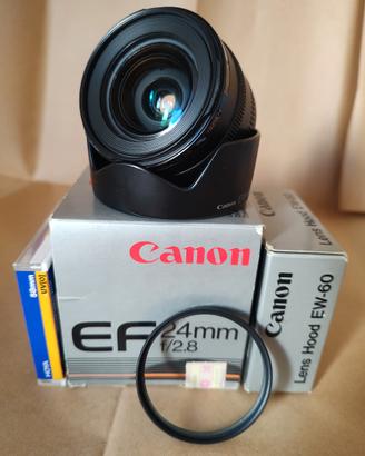 Obiettivo Canon Lens EF 24mm f/2.8 - "COME NUOVO"