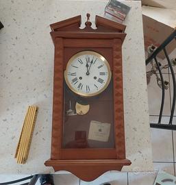 Orologio a pendolo da parete MELUX vintage anni 60