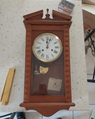 Orologio a pendolo da parete MELUX vintage anni 60