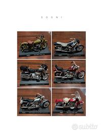 Collezione modellini HARLEY DAVIDSON scala 1/18