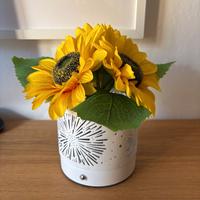 Lampada LED a forma di girasole ricaricabile touch