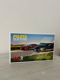 Cofanetto Pilota 1 giorno Ferrari/Lamborghini NUOV