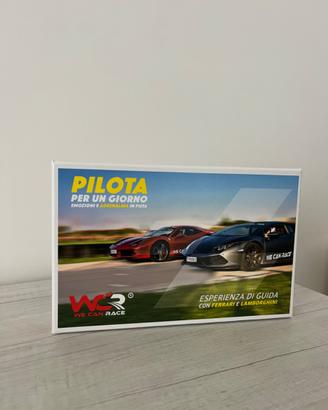 Cofanetto Pilota 1 giorno Ferrari/Lamborghini NUOV