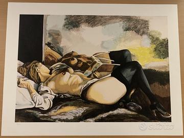 Renato Guttuso - serigrafia - 70x50