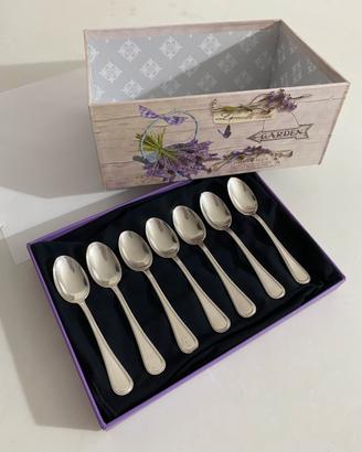 Servizio in argento 800 - cucchiaini da te