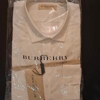 Camicia Burberry bianca taglia L