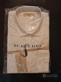 Camicia Burberry bianca taglia L