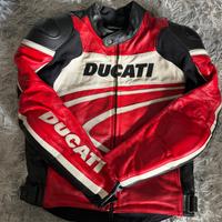 Giacca Dainese Ducati taglia 48 pelle traforata