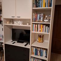 ARMADIO PORTA TV E LIBRERIA