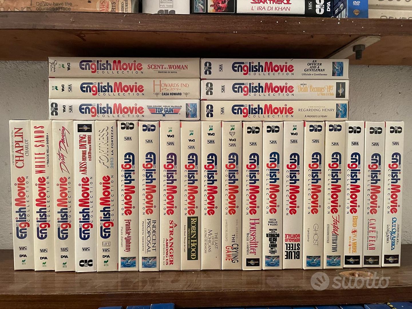 2 collezioni complete di video VHS - Audio/Video In vendita a Reggio Emilia