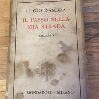 Vecchio libro 1940 autore Lucio D'Ambra