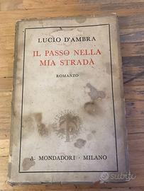 Vecchio libro 1940 autore Lucio D'Ambra