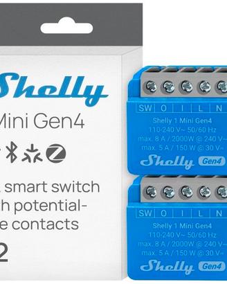 1 Mini Gen4 - Interruttore Relè Intelligente Wi-Fi