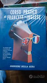 corso lingua inglese  francese in cassetta nastro