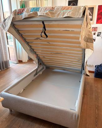 Letto contenitore 1 piazza e mezza