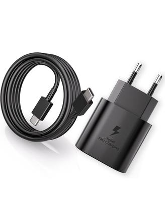 Caricatore Usb-c Da 25W Samsung Ricarica Rapida 1M