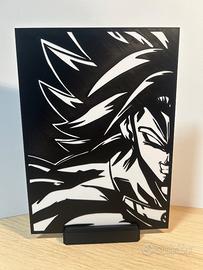 Quadretto Dragon Ball - Broly Super Sayan