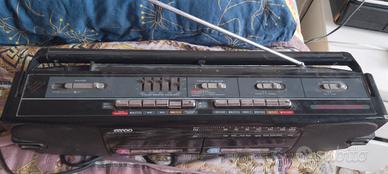 stereo portatile boombox vintage anni 80 