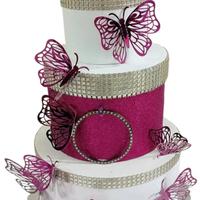 torta scenografica a scatola 