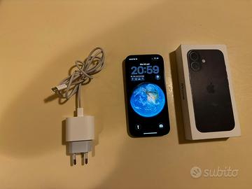 Iphone 16 256GB nero
