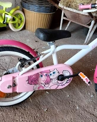 Bici b-twin 16 pollici