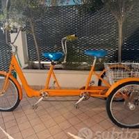 tandem a tre ruote