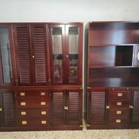 Set libreria artigianale stile marina