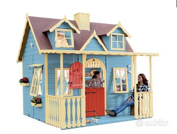 Casetta per bambini in legno Green house 