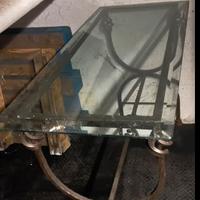 Tavolo rett ferro batt