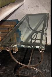 Tavolo rett ferro batt