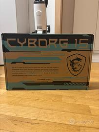 NUOVO MSI cyborg 15 ai