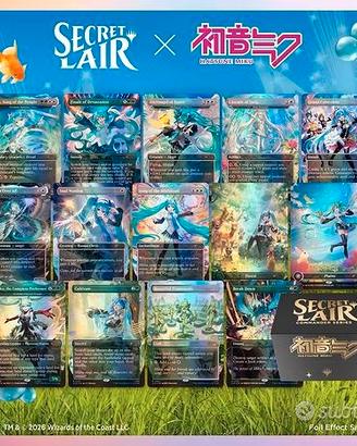 Magic Secret Lair Commander Deck Hatsune Miku