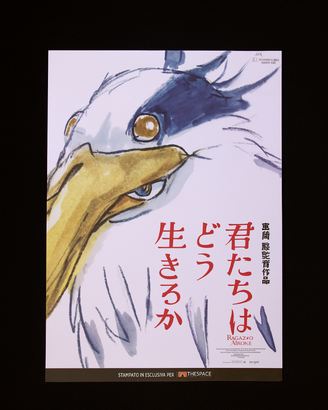 Il ragazzo e l'airone - Poster originale -