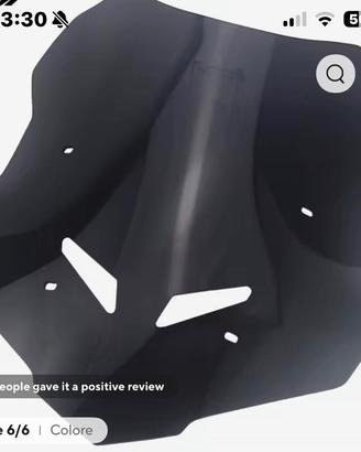 Parabrezza oscurato Yamaha Tracer 9