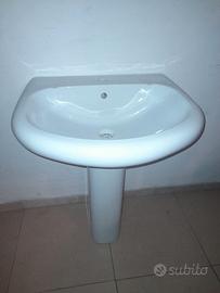 Lavabo 60 cm con colonna