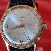 orologio da polso Vintage Placcato Oro meccanico 