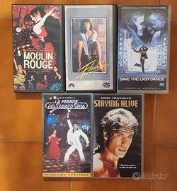 Lotto 5 vhs dancing-movie