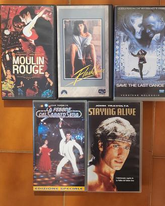 Lotto 5 vhs dancing-movie