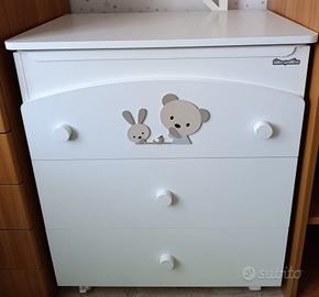 Cassettiera / fasciatoio