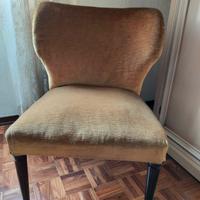 poltroncine da camera vintage anni '40