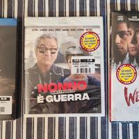 tris di film blu-ray/dvd 