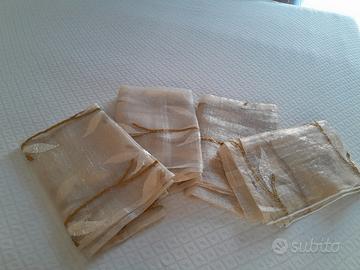 2 coppie di tende x finestra
